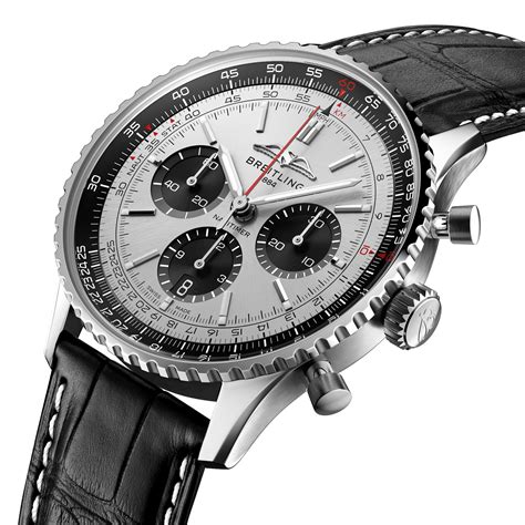 breitling silver|Breitling watches for men goldsmiths.